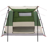 Party Tent Green 10-Person 185T Polyester with PU Coating 42017448