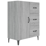 Sideboard Grey Sonoma 69,5x34x90 cm Engineered Wood 817355