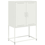 Highboard White 68.5x38.5x107 cm Steel 846511