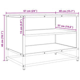 TV Units Artisan Oak 61 x 40 x 46 cm Engineered wood 883576