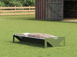 Livestock Feeding Trough Silver 108 x 50 x 28 cm 874617
