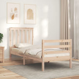Bed Frame without Mattress Small Single Solid Wood 3194206