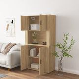 Highboard Sonoma Oak Engineered Wood 3185354
