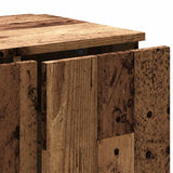 TV Cabinet Old Wood 80x34x30 cm Engineered Wood 856012