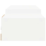 Wall-mounted TV Cabinet Wall-Mounted White 180 x 28 x 21 cm 8006005