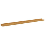 Wall Shelf 4 pcs Beige 100 x 9 x 3 cm Engineered Wood 42020039