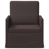 Armchair Dark Brown 70 x 81 x 82 cm Fabric 42041011