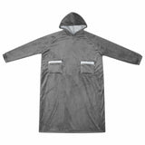 Blanket Hoodie Dark Grey L Fleece and Flannel 42017192