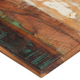 Rectangular Table Top 60x120 cm 25-27 mm Solid Reclaimed Wood 286057