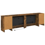 Electric Fireplace Smoked Oak 165 x 28.5 x 47 cm 8021187