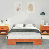Bed Frame Brown 120 x 190 cm 873042