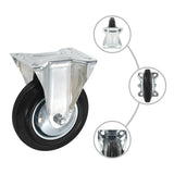 12 pcs Fixed Casters 160 mm 277982