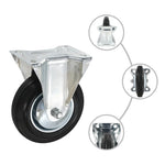 16 pcs Fixed Casters 160 mm 277983
