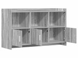 Sideboard Grey Sonoma 98.5 x 33 x 80 cm Engineered Wood 8011144