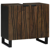 Bathroom Furniture Set 2 pcs Walnut Brown 62 x 33 x 58 cm 3310054