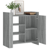 Sideboard Grey Sonoma 73.5x35x75 cm Engineered Wood 848407