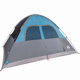 Family Tent Dome 6-Person Blue Waterproof 94556