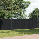 Fence Panel Grey 872x186 cm WPC 3282793