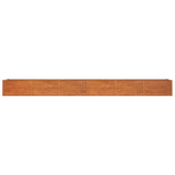 Garden Raised Bed Rusty 480x80x45 cm Corten Steel 151966