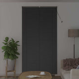 Venetian Blinds Height Adjustable Black 220 x 115 cm Aluminium 42006175