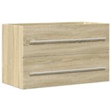 Sink Cabinet Old Wood 80x38.5x48 cm Engineered Wood 856227