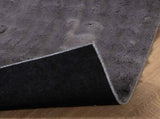 Area Rugs Rectangular SIROLO Anthracite 340 x 240 cm Polyester 42022784