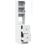 Kitchen Cabinet White 35x50x180 cm Engineered Wood 840758