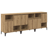 Sideboards 3 pcs Artisan Oak 60 x 35 x 70 cm Engineered Wood 3415579