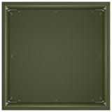 Garden Planter Olive Green 30 x 30 x 50 cm Cold-rolled Steel 8005350