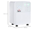 12L/Day Dehumidifier for Home, Laundry Room, Bedroom, Basement, Electric Moisture Air De-Humidifier T3398P341022