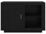 Sideboard Black Oak 80 x 40 x 75 cm Engineered Wood 880536