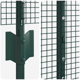 Fence and Post Green 1.6 x 10 m Steel 3336461