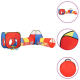 Children Play Tent with 250 Balls Multicolour 190x264x90 cm 3107733