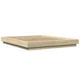 Bed Frame without Mattress Sonoma Oak 160x200 cm 3281177