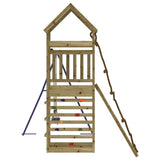 Outdoor Playset Blue, Natural Wood 3156927