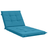 Sunlounger Cushion GEMERT 100% Polyester Light Blue 947448