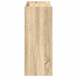 Shoe Rack Sonoma Oak 60x25x62 cm Engineered Wood 859889