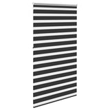 Zebra Blind 120 x 230 cm Black 240220