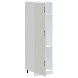 Kitchen Cupboard Lucca White Engineered Wood 853867