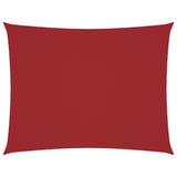 Sunshade Sail Oxford Fabric Rectangular 6x7 m Red 135662