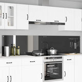 Kitchen Backsplash 2 pcs Dark Grey 120 x 50 cm Tempered Glass 3415510