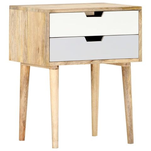 Bedside Cabinet 47x35x59 cm Solid Mango Wood 286481