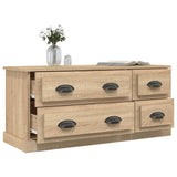 TV Cabinet Sonoma Oak 100x35.5x45 cm Engineered Wood 816451
