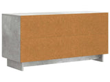 Sideboard Concrete Grey 89 x 34.5 x 60 cm Engineered Wood 893968
