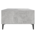 ZNTS Coffee Table Concrete Grey 103.5x60x35 cm Engineered Wood 806026