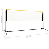 Adjustable Badminton Net 300x103x94-158 cm Metal 93369