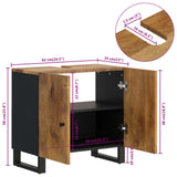 Sink Cabinet 62x33x58 cm Solid Wood Mango and Engineered Wood 351989