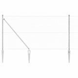 Welded Wire Fence with Spikes 25 x 1.4 m 3353386