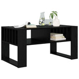 Coffee Table Black Oak 92 x 49.5 x 45 cm Engineered Wood 8000109
