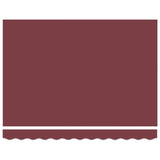 Electric Retractable Awning Burgundy and White 3 x 2 m 3419878